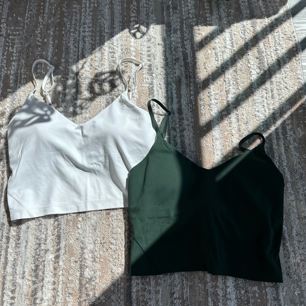 Lululemon cropped tank bundle